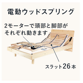 電動ウッドスプリングバージョン