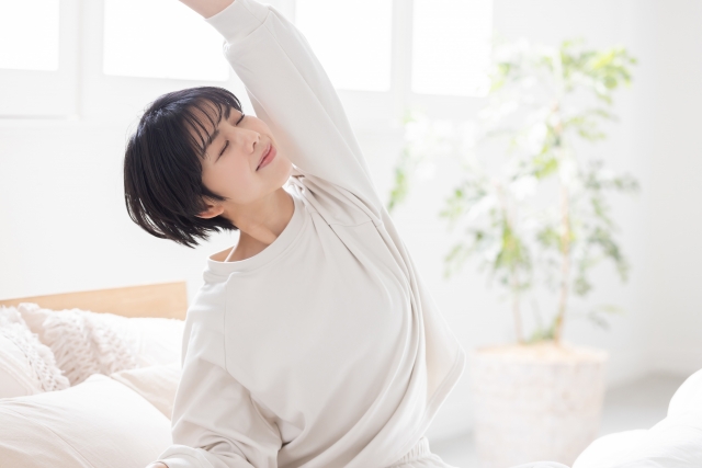 健康のために睡眠の見直しを