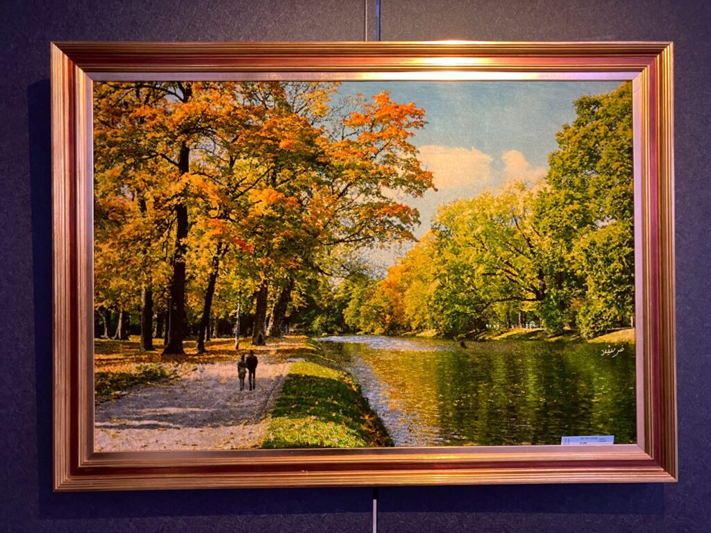 絵画絨毯 風景画