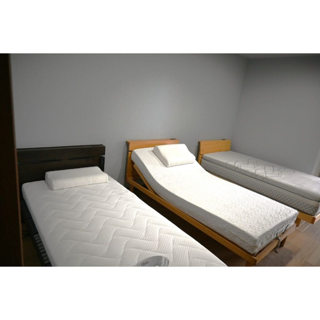 ショールームの体感コーナー